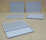 Kellogg's 2040 Stackable Bulk Cereal Dispenser Parts Frames Crumb Trays -- Used