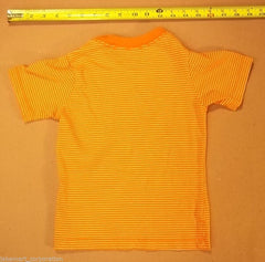 The Childrens Place Boys T Shirt Size 3T Toddler Orange Stripes -- Used