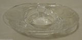 Fashion Candle Pillar Holder Crystal Rose Theme -- Used