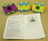Fisher-Price Babys Traffic Set of 3 Fire Truck Mail Van Car -- Used