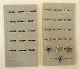 Adjustable Toe Rings Qty 31 Includes Jewelry Display -- New