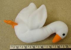 Ty Beanie Baby Gracie Swan Handmade Original Tag -- New