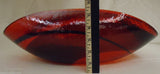 Red Glass Art 17in x 9in x 6in