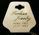 Fashion Celtic Cross Trinity Necklace Lobster Claw Clasp Adjuster Chain 16 to 18in -- New