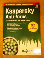 Kaspersky 19643 Anti-Virus Great For Networks -- New