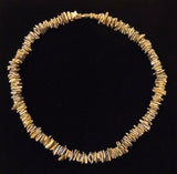 Shell Necklace Barrel Clasp 18 in