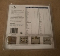 Targus Mini International Travel Pack PA025E Power & Phone Adapters -- New