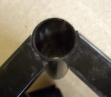 Commercial Grade Wheeled Cart Base 30in x 16in x 5 1/2in Steel -- Used