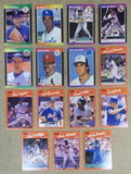 Donruss Baseball Cards Lot of 15 Armas Miller Cox Sutcliffe Grace Brooks Etc