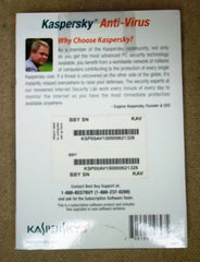 Kaspersky 19643 Anti-Virus Great For Networks -- New