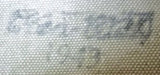 Vintage Canvas Backpack Green 12in x 10in x 5in US K-2163 -- Used