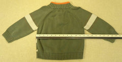 The Childrens Place Camouflage Sweater Boys 24m Toddler Greens -- Used