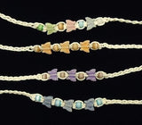 Designer Fashion Braided Friendship Bracelets Butterflies Qty 48 -- New