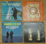 Record Album Qty 4 Bach Bert Kaempfert Christmas -- Used