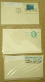 USPS Scott UX50 UX52 UX53 UX57 UX105 UXC7 UXC18 UXC19 UXC21 Postal Cards Qty 9 -- New