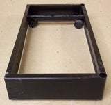 Commercial Grade Wheeled Cart Base 30in x 16in x 5 1/2in Steel -- Used