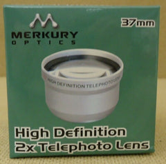 Merkury Optics CL-37T 37mm High Definition 2.0XAF Telephoto Lens -- New