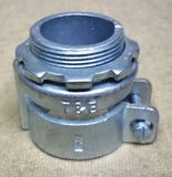 Standard Conduit EMT Compression Fitting Galvanized Steel 1 7/16in -- New