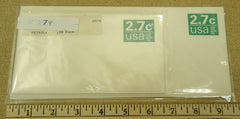 USPS Scott U579 2.7c Envelope Non Profit Organization Lot of 5 Green -- New