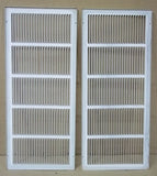 Ventilation Screens 31 1/2in x 13 1/2in Lot of 7 Steel