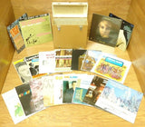 Collection of 20 Vintage Records with Storage Case -- Used