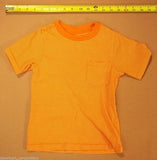 The Childrens Place Boys T Shirt Size 3T Toddler Orange Stripes -- Used