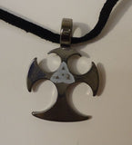 Fashion Celtic Cross Trinity Necklace Lobster Claw Clasp Adjuster Chain 16 to 18in -- New