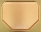 Cafeteria Trays Fiberglass 18in x 14in Pink Lot of 25 Trapezoid -- Used