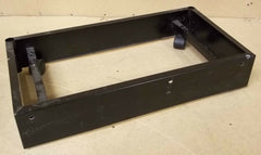 Commercial Grade Wheeled Cart Base 30in x 16in x 5 1/2in Steel -- Used