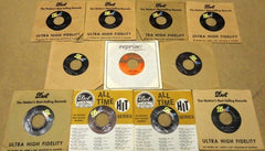 Vinyl 7in Records Dot Reprise Warner Bros Records Qty 11 -- Used