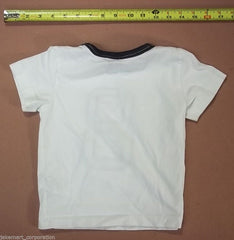LOGG H&M Boys T Shirt 12-24m Toddler White #8 L&9 -- Used