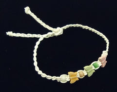 Designer Fashion Braided Friendship Bracelets Butterflies Qty 48 -- New