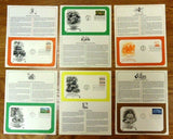 USPS Scott 1908, 2015, 2037, 2053, 2144, 2153 First Day of Issue Qty 6 -- New