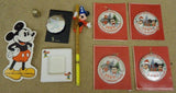 Disney Mickey Mouse Christmas Ornaments, Watch, Thimble, Toys And More -- Used
