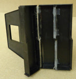 Standard Desktop Folder Organizer 9in x 8in x 6in Plastic Brown/Black -- Used