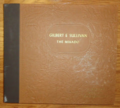 Victor Gilbert & Sullivan The Mikado Record Albums Set of 11 Records -- Used