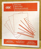 GBC 9775023G 7/16in Twin Loop Wire 60 count 3:1 Pitch Black -- New