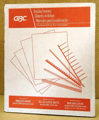 GBC 9775023G 7/16in Twin Loop Wire 60 count 3:1 Pitch Black -- New