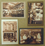 Collectible Cards/Prints Early 20th Century American Life Lot of 4 -- New