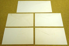 USPS Scott U538 2c Envelope 2c Surcharge Washington Lot of 5 Red -- New