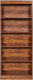 One Space 5-Tier Bookshelf With Adjustable Shelves