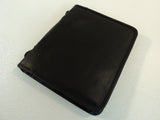 Unbranded/Generic Personal Business Organizer Pens Notes Black Faux Leather -- Used