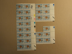 USPS Scott 2142 22c 1984 Winter Special Olympics Lot Of 3 Plate Block Mint NH -- New