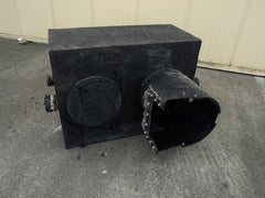 Heavy Duty Underground Water Tank 50 Gallon Black Fiberglass -- Used