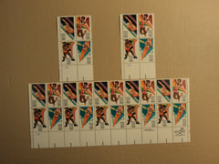 USPS Scott 2082-85 20c 1984 Summer Olympics Lot Of 3 Plate Block Mint NH -- New