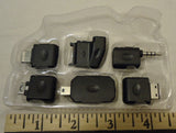 Dynex 6 Piece Adapters Set Plastic Metal -- New