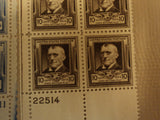 USPS Scott 864-68 American Poets 1940 Lot Of 5 Plate Block 20 Stamps Mint NH -- New
