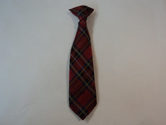 George Boys Tie 10-in Long 100% Polyester Small 6-7 Multi-Color Plaids & Checks -- New No Tags