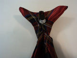 George Boys Tie 10-in Long 100% Polyester Small 6-7 Multi-Color Plaids & Checks -- New No Tags