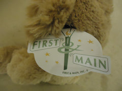 First & Main Teddy Bear 15in Fuzzy Light Brown Dean Ages 3 & Up -- New